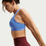 Nike Women's Swoosh Medium Support Sports Bra in Sapphire