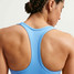 Nike Women's Swoosh Medium Support Sports Bra in University Blue colorway