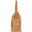 Zipper Sling Crossbody Bag in black angled view showing front pocket detail