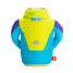 Puffin Drinkwear The Miller Koozie multi cyan angled view