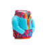 Puffin Drinkwear The Fleece Koozie in teal, angled view