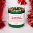 Merry Tipsy Christmas Candle