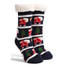 Santa Christmas Tree Fuzzy Socks