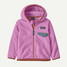 Patagonia Toddlers' Micro D Snap-T Fleece Jacket Brisk Purple front
