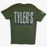 TYLER'S Hemp/Off White/Navy Comfort Color Tee back