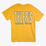 ERLEBNISWELT-FLIEGENFISCHEN'S Mustard/ Off White/ Blue Comfort Color Tee