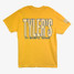 TYLER'S Mustard/ Off White/ Blue Comfort Color Tee - Ft. Worth