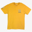 Racquet & Jog Mustard/ Off White/ Blue Comfort Color Tee