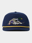Duck Camp Mallard Snapback Hat in Vintage Navy