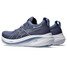 The Asics Men's Gel-Nimbus 26 Running Shoes in Thunder Blue and Denim Blue