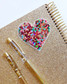 Packed Party Confetti Heart Sticker