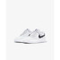 The Nike Little Kid's Air Force 1 Low EasyOn in White and Black