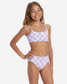 Billabong Girls' Check Your Palm Swimsuit Set