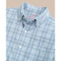 The Boys Intercoastal Primrose Plaid Long Sleeve Sport Shirt in Subdued Blue