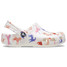 The Croc Kids Classic Character Print Clog in the colorway Unicorn