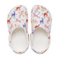 The Croc Kids Classic Character Print Clog in the colorway Unicorn
