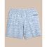 The Boys Ocean Water Stripe Swim Trunk in Subdued Blue