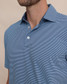 Southern Tide Men's brrr°-eeze Meadowbrook Stripe Polo Ocean Channel