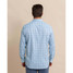 The Intercoastal Primrose Plaid Long Sleeve Sport Shirt in  Subdued Blue colorway