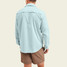 The Howler Brothers Men's Gaucho Snapshirt Long Sleeve in the Flamingo Flight Colorway