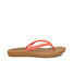 The Sanuk Women's Cosmic Sands Sandals in the colorway Fusion Coral
