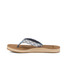 The Sanuk Women's Happy Placer Daisy Sandals in the colorway White Daisy