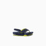 The Reef Toddlers' Little Fanning Sandals in the colorway Lime/ Navy