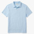 The Ravello Terry Polo in Light Blue colorway