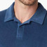 The Ravello Terry Polo in Italy Mediterranean Blue colorway