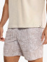 Fair Harbor Men's Ravello Terry Polo in sand, angled detail view