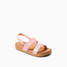The Reef Girls' Water Vista Sandals in the colorway Peach Parfait