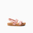 The Reef Girls' Water Vista Sandals in the colorway Peach Parfait