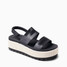 The Reef Women's Water Vista Higher Sandal in the colorway Black Vintage