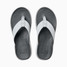 The Reef Men's The Deckhand Sandals in the colorway Grey