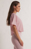 Z Supply Women's Free Flowing Tee in pink passion