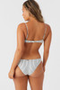 O'Neill Women's Saltwater Essentials Pismo Bikini Top in vanilla colorway