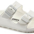 The Birkenstock Kids' Arizona Eva Sandals in the colorway White Eva