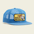 The Howler Brothers Pelican Badge Snapback in Blue