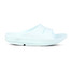 The Oofos Woman's OOAHH Recovery Slide in the colorway Ice