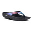 The Oofos Women's Ooriginal Recovery Sandal in the colorway Midnight Spectre