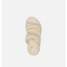 The Sorel Women's Viibe Twist Slide Sandal in the colorway Honey White/ Gum