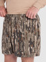 Duck Camp Men's 5" Scout Shorts Woodland Camo back view