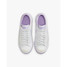 The Nike Big Kids' Blazer Low '77 Sneakers in the colorway White/ Lilac Bloom