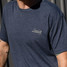 The Texas Standard Men's Ride at Dawn Tee in the Navy Heather Colorway