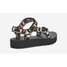 The Teva Women's Midform Universal Sandal in the colorway Bounce Black/ Lion