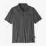 Patagonia Men's Cotton Conversion Lightweight Polo Forge Grey side view