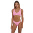 Love & Bikinis Barcelona Bikini Top Strawberry Pink detail