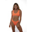 Love & Bikinis Women's Barcelona Full One Size Bikini Bottoms in  Tangerine colorway