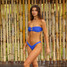 Kulani Kinis Women's Strapless Bandeau Bikini Top in ocean blue