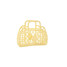 Sun Jellies Mini Retro Basket in yellow